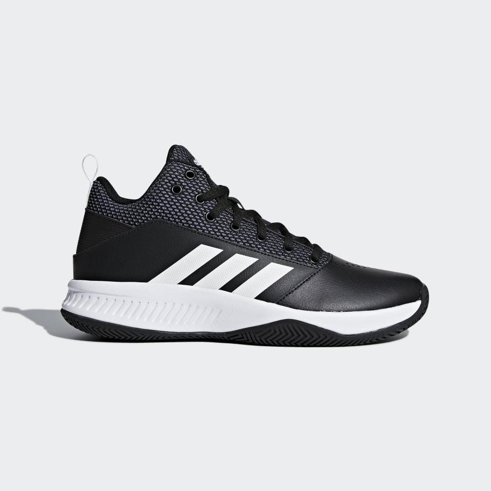 Adidas Cloudfoam Ilation Mid 2.0 Hrvatska - Muške Tenisice Za Košarku - Crne/Bijele/Sive (CUHOZQ853)